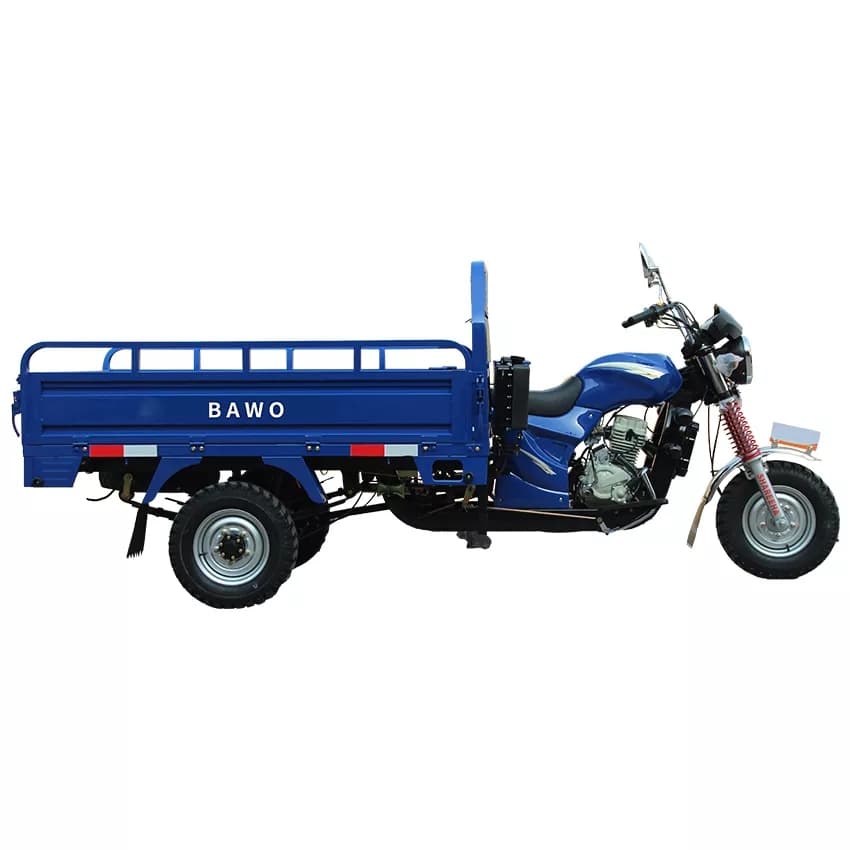 OEM Tricycle 150cc Engine Cargo Three-Wheel Motorcycle Fuel CKD for Sale Zongshen Tricycle Suitable for Goods Transportation