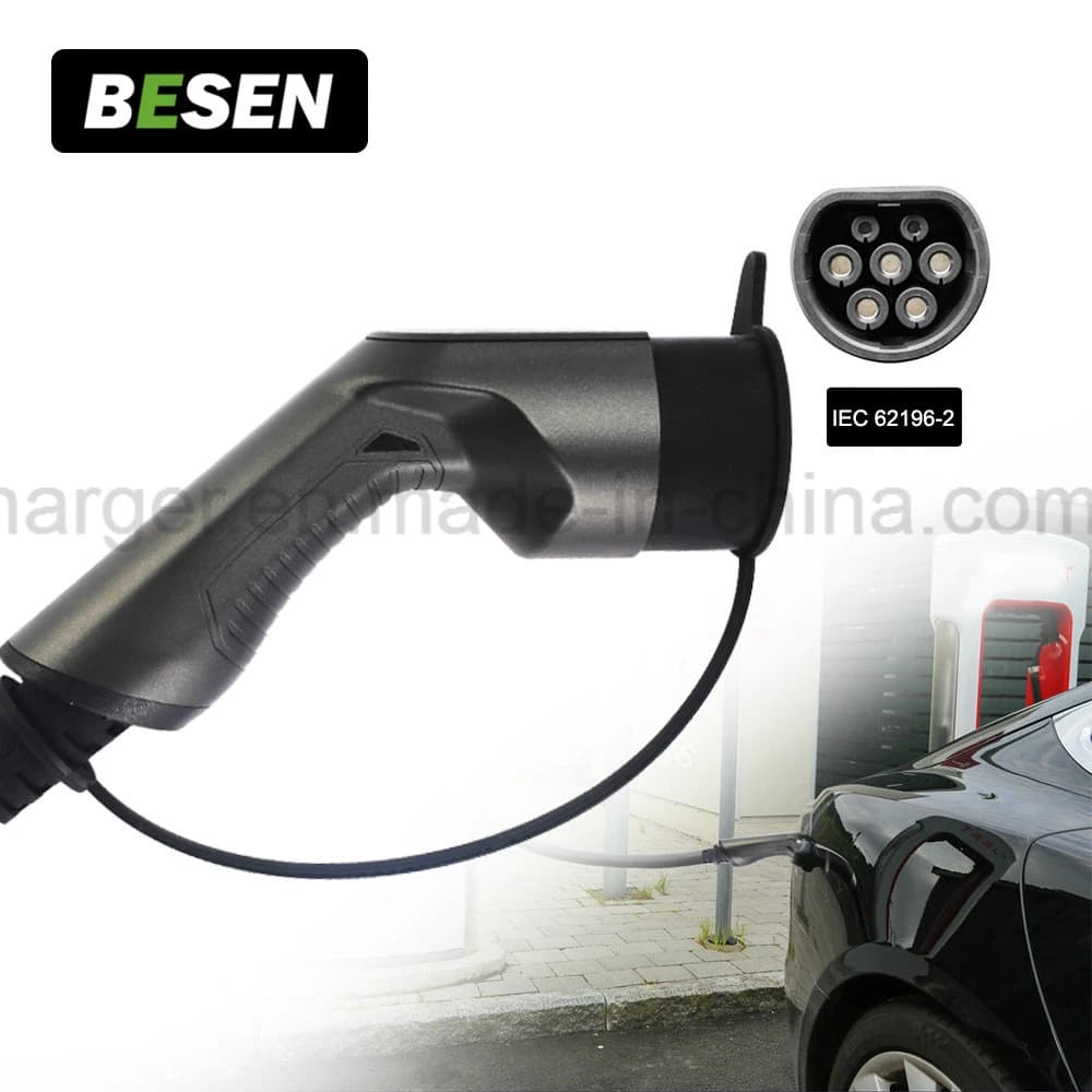 EV Female Plug (Charging Station End) 16A for Electric Vehicle Charging