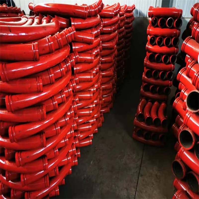 Putzmeister Schwing DN125 5'' Concrete Pump Spare Parts Casting Elbow