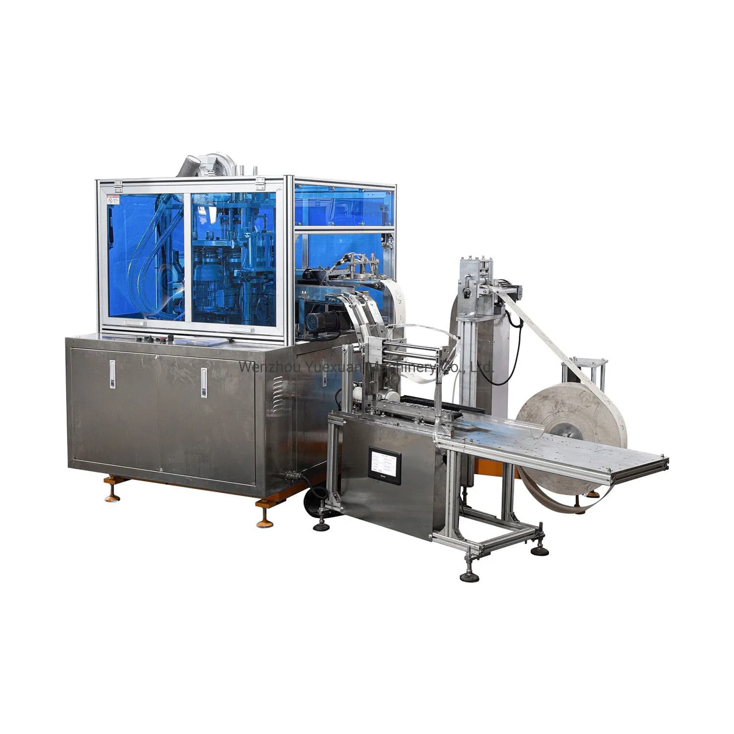 Fully Automatic High Speed Stamping Paper Coffee Cup Cover Pressing Machine