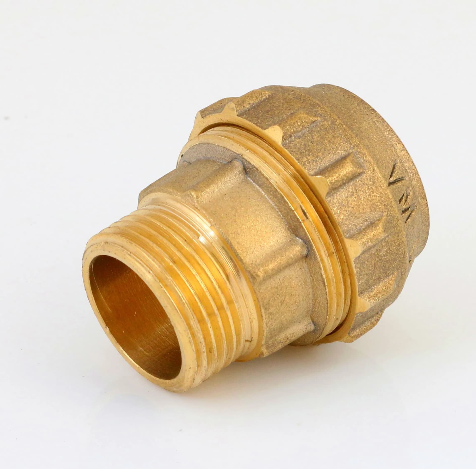 Factory Price PE Pipe Brass Compression Fittings PE Fitting Male Coupling