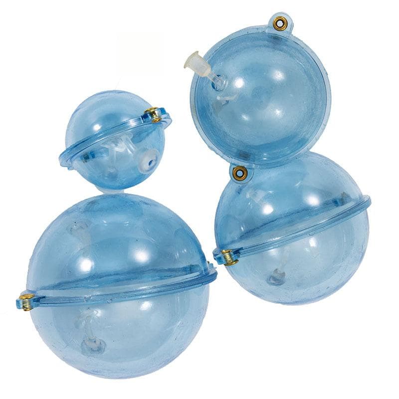 Spherical Clear ABS Plastic Fly Casting Fishing Floating Ball Water Bubble Floats