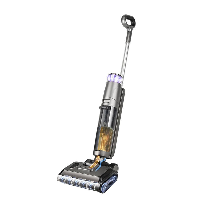 Quiet HEPA Floor Scrubber Dryer - Factory Direct Sale, Multi-Surface Use