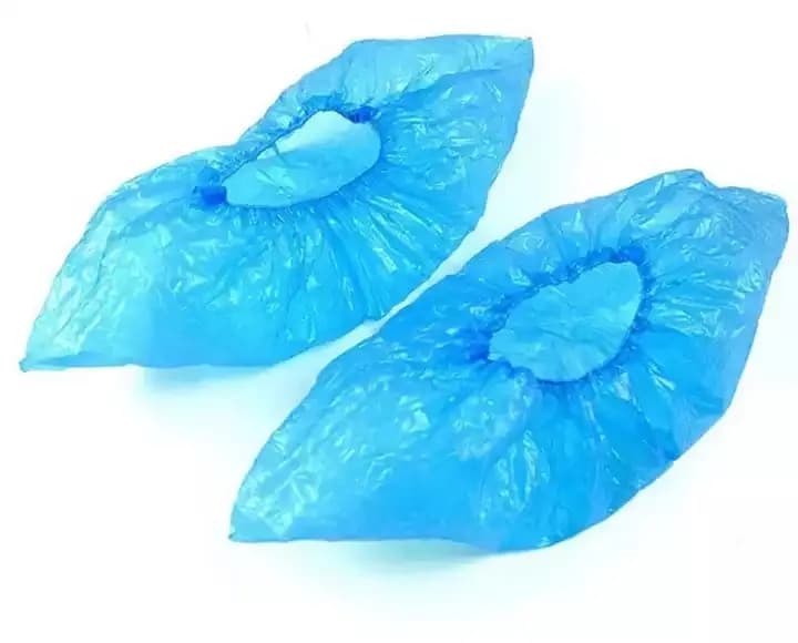 China Factory OEM Disposable Plastic Non-Skid Shoe Covers for Industrial Use