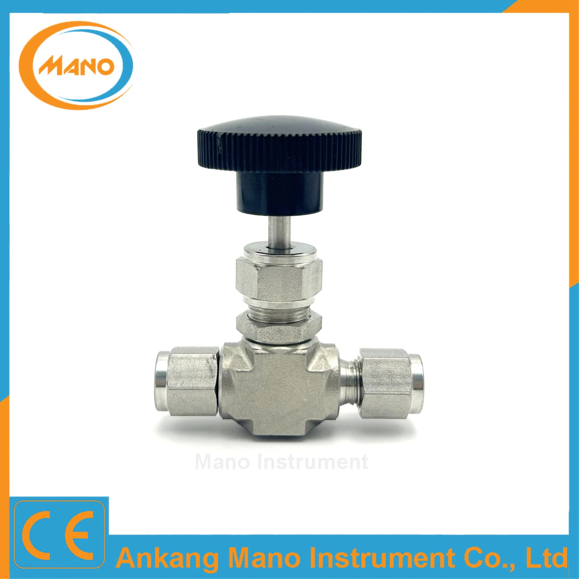 Pressure Gauge Needle Valve Stainless Steel Needdle Valve for Manometer Spare Parts