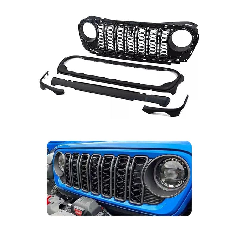 off-Road 4X4 Accessories ABS Front Grille for Jeep Wrangler Jl