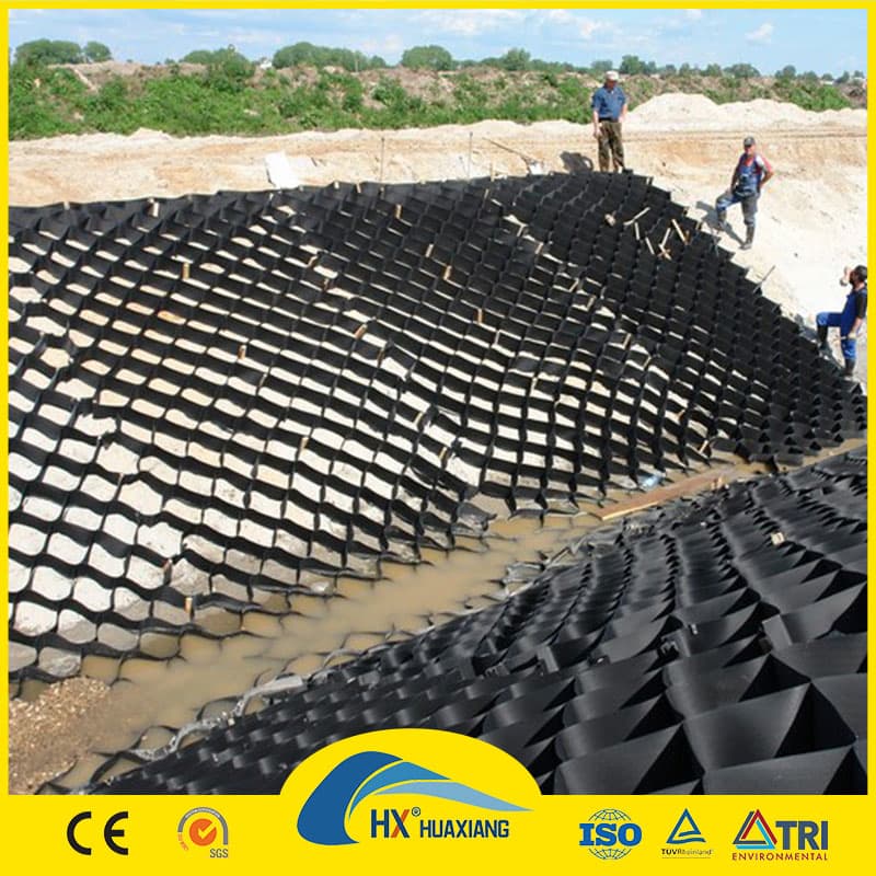 Textured Perforated HDPE Soil Stabilizer for Road Driveway Slope Protection Grid Geocell