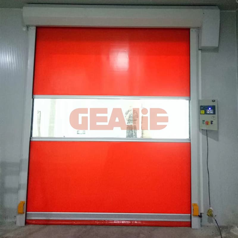 High Quality PVC Rapid Roll Door Clean Airshower High Speed Door