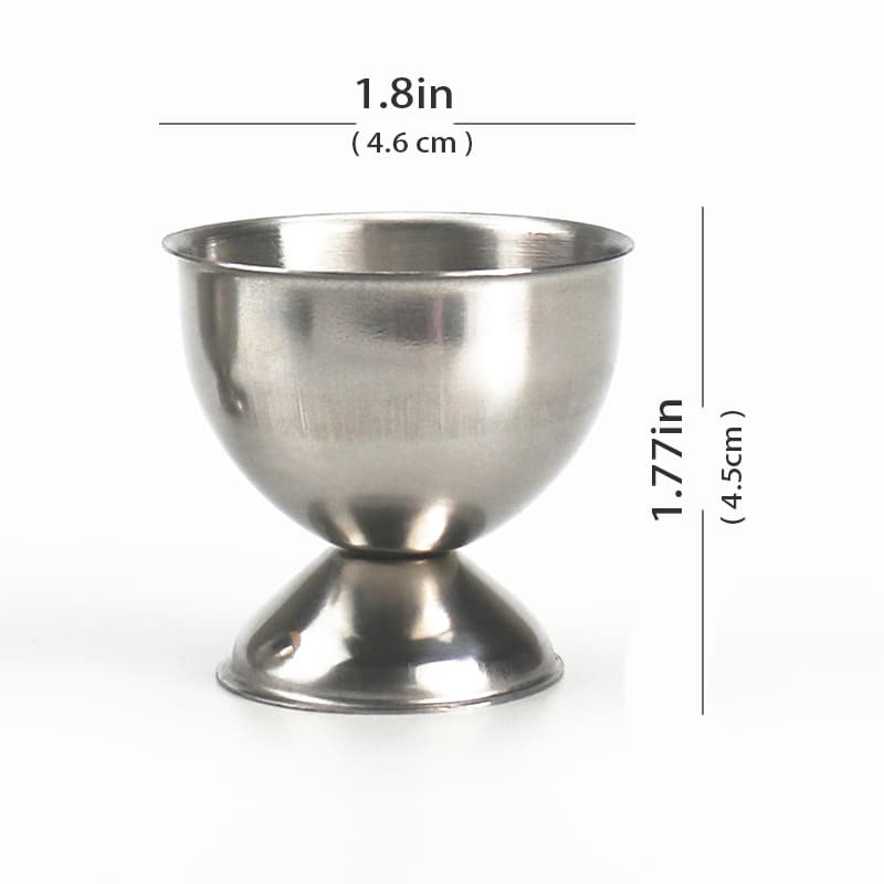 Modern Luxury Stainless Steel Egg Cup for Restaurant