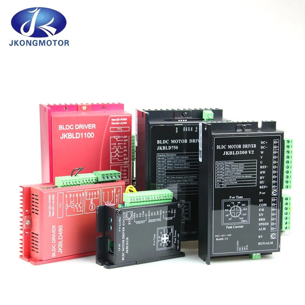 Jkongmotor BLDC Motor Driver Bld-300b Bld120 / 300 / 480 / 750 / 1100 / 2200W BLDC Stepper Motor Driver/DC Motor Driver/Driving Motor /AC Servo Motor Driver