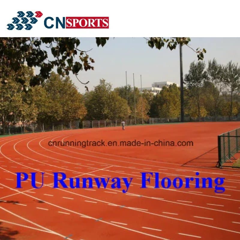 Wa Approved Synthetic PU Running Track/Runway/Tartan for Sports Field