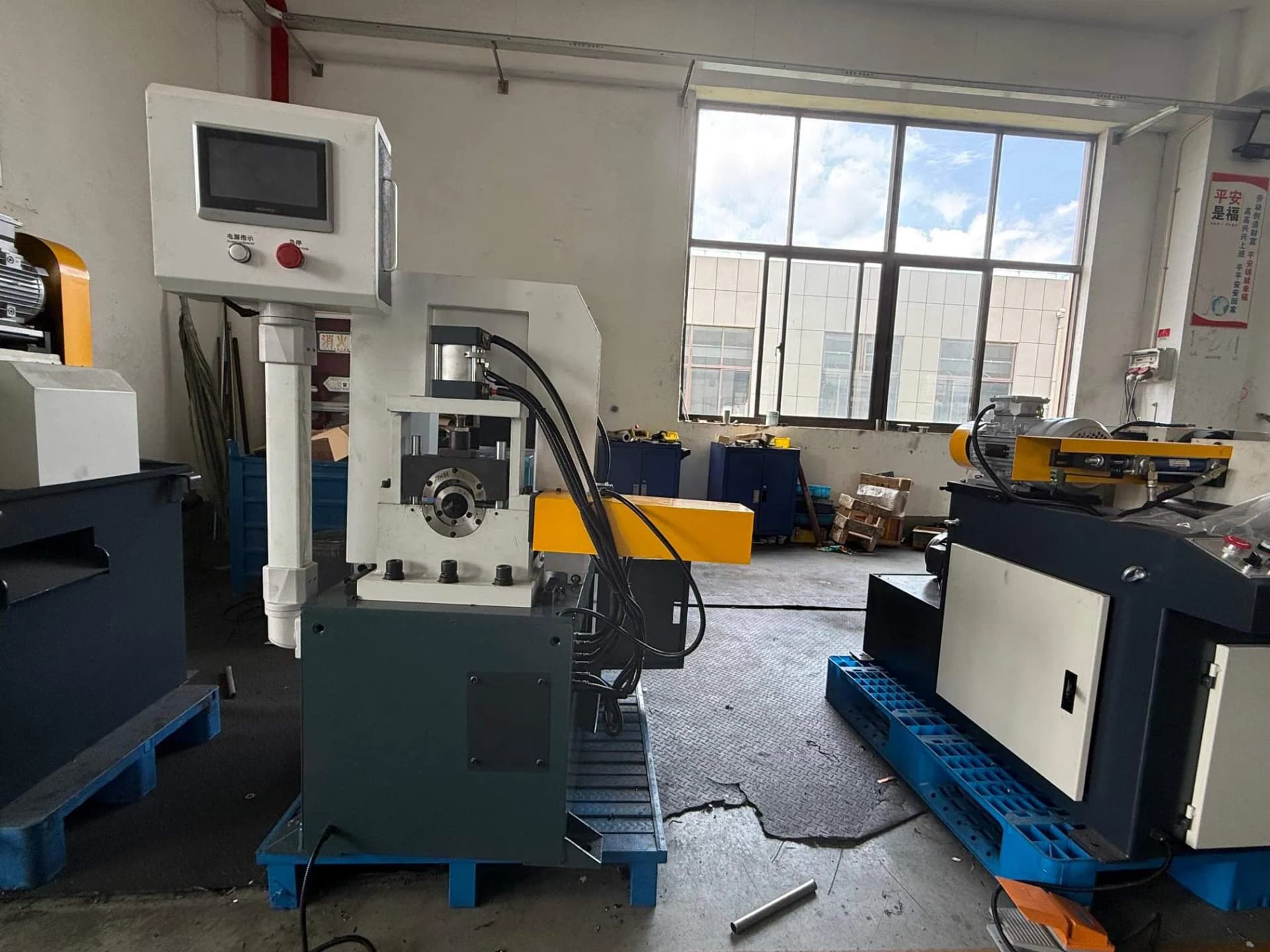 Br-80nc Servo Motor Single Head Pipe and Tube Chamfering Machine