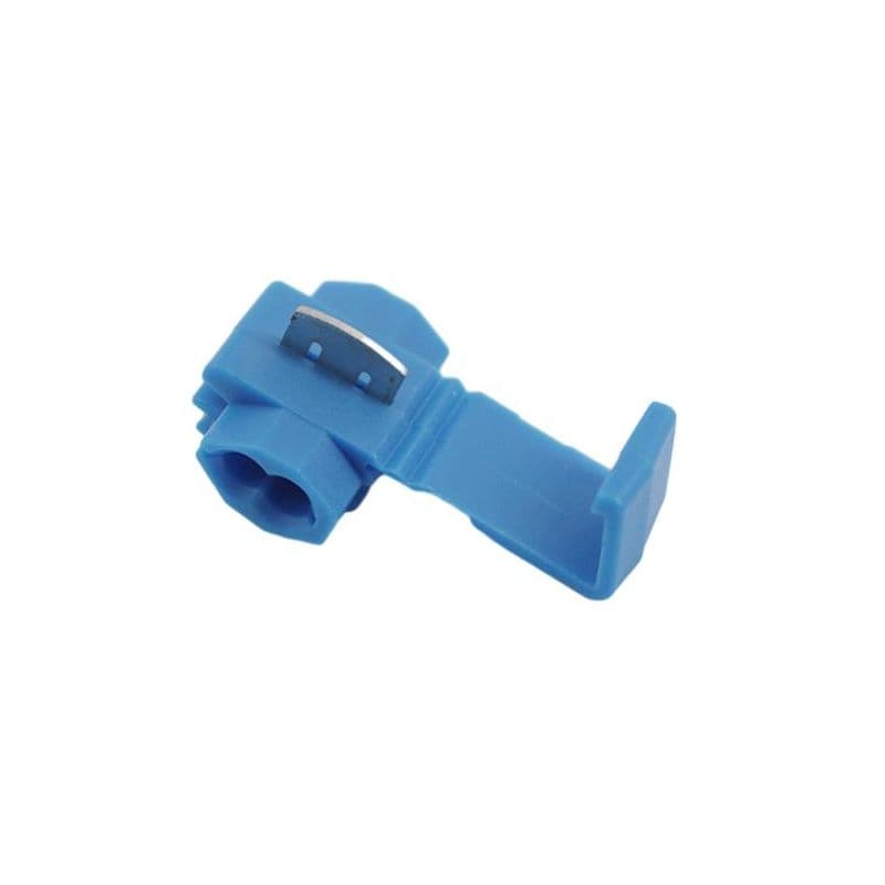 Quick Splicing Snap Wire Connector Blue Self Stripping Splicing Connector 18-14 AWG