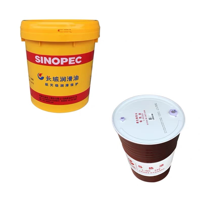 China Sinopec 200L L-QC320 Synthetic Heat Transfer Oil in Timber Processing