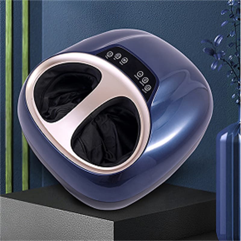 Electric Infrared Squeezing Air Compression Shiatsu Kneading Scrapping Massage Roller Foot Massager with Heating