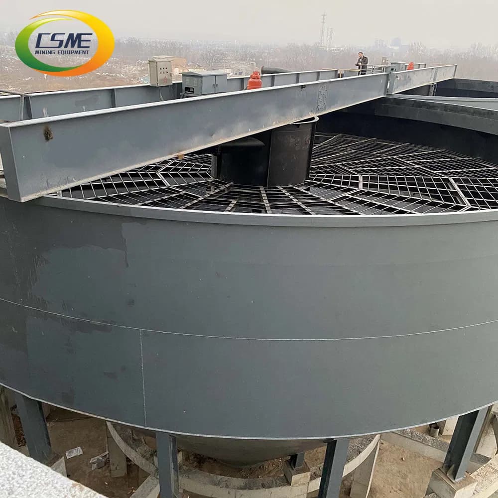Energy-Saving Deep-Cone Paste Thickener 70% Solids Concentration Compact Footprint