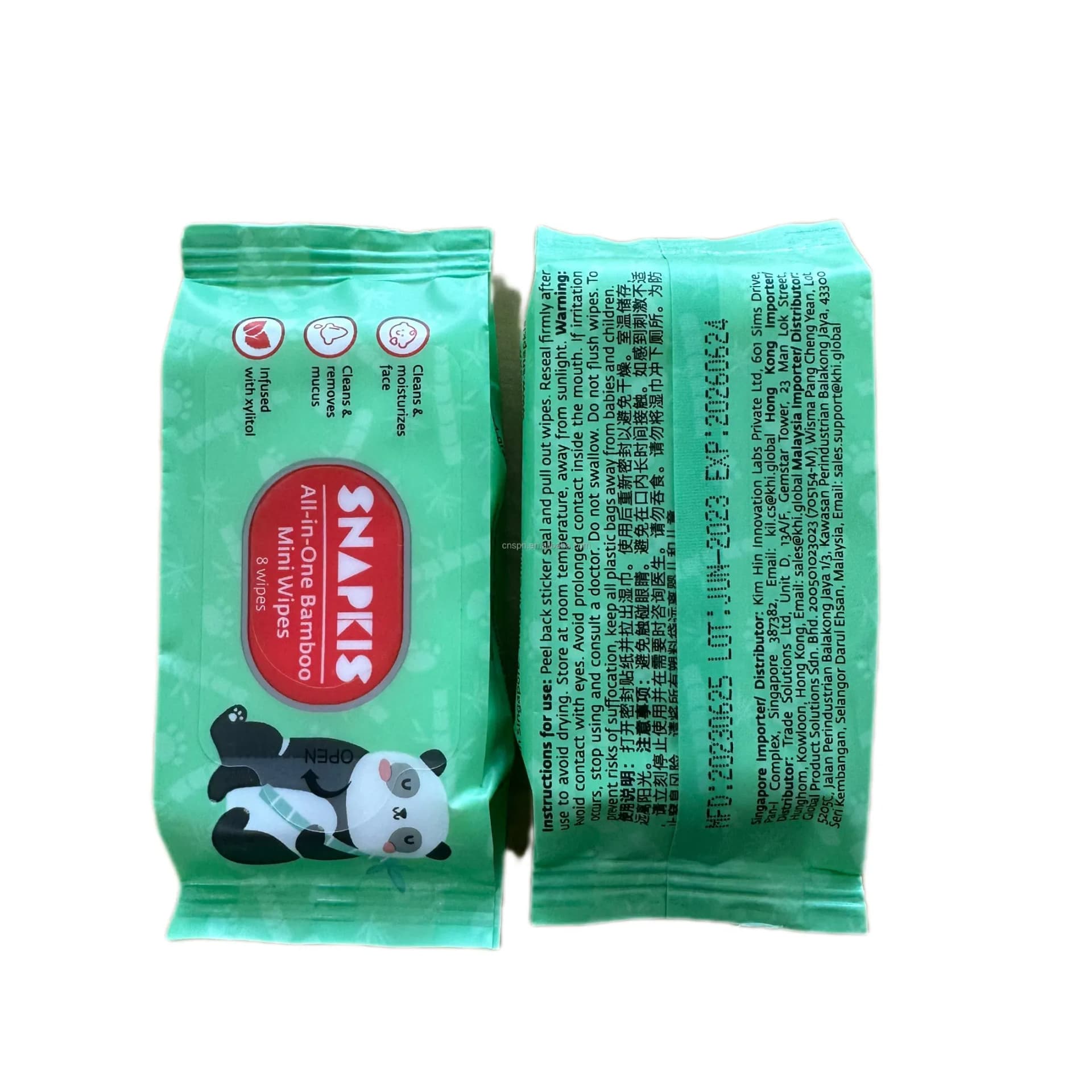 Organic Face Clean Pad Tissue Disposable Makeup Remover Wet Tissue Custom Natural Skin Care Wet Tissue