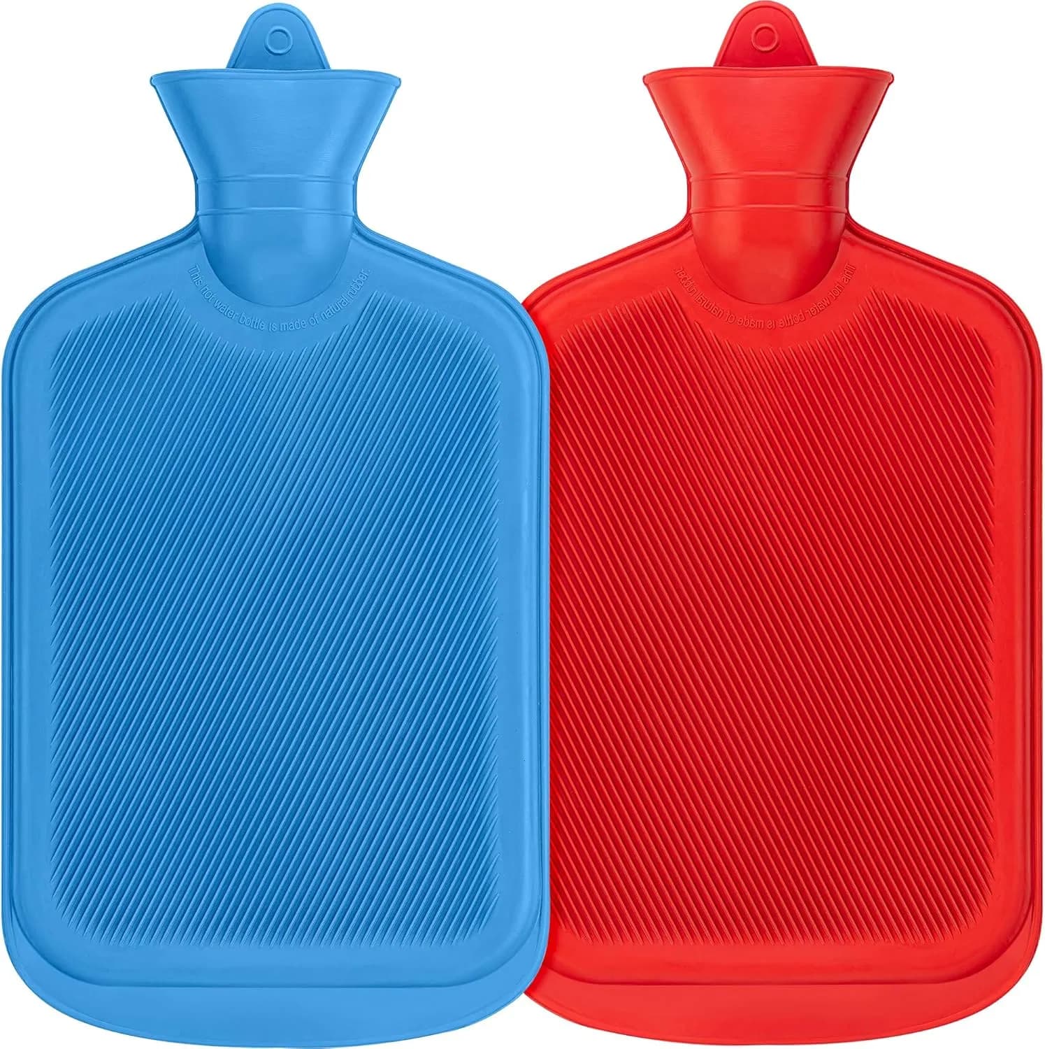 Medical Household Waterproof BS Rubber 2000ml Hot Water Bottle/Bag with Fleece Cover