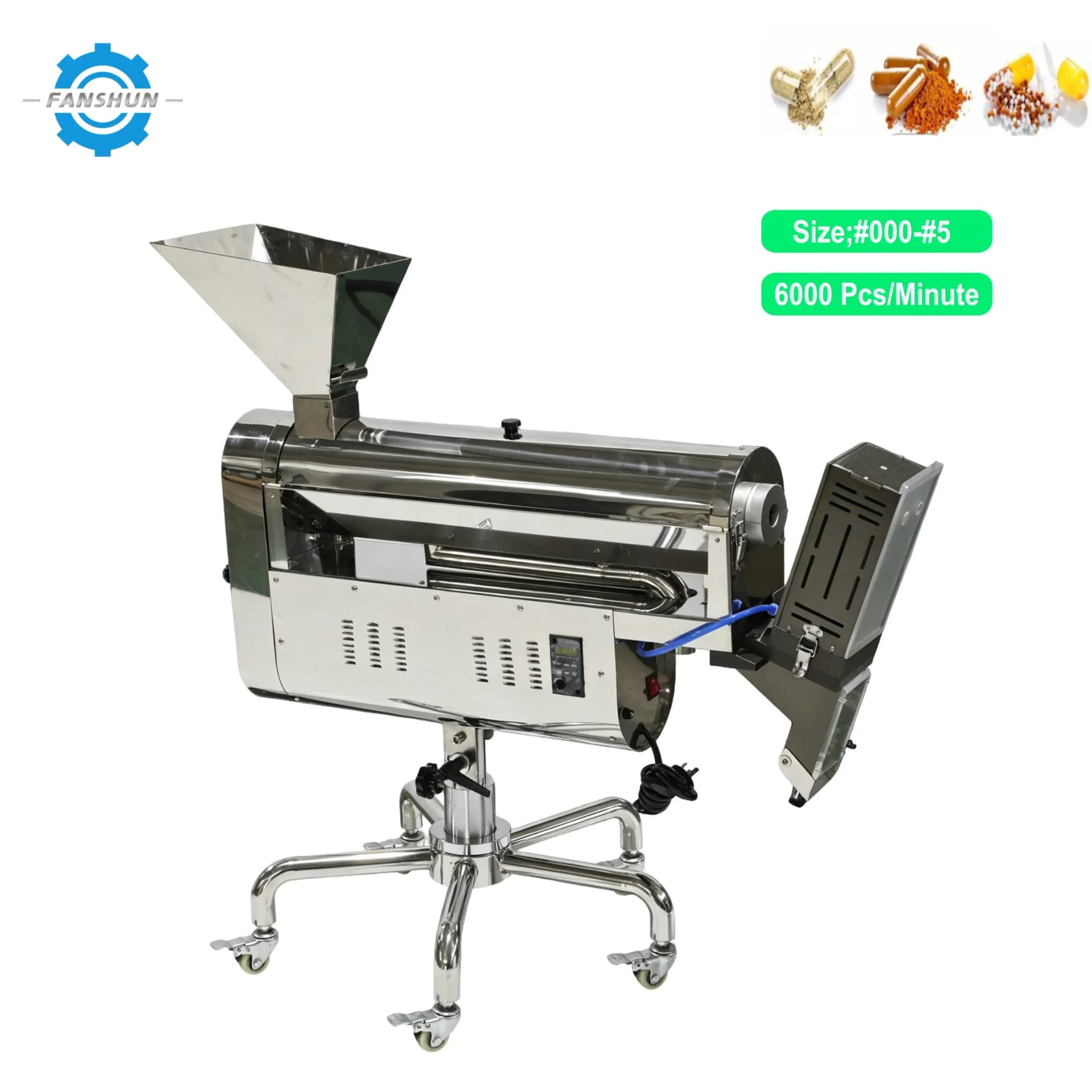 Automatic Small Capsule Polisher Capsule Polishing Machine