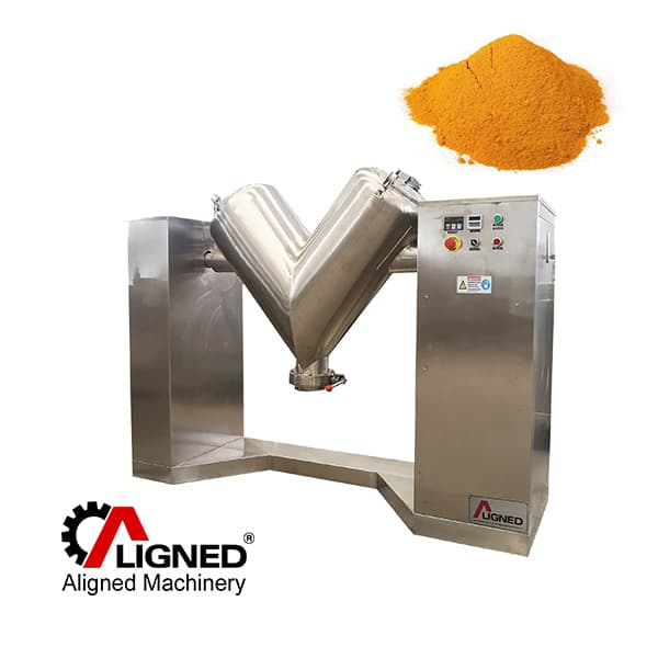 50L 100L 200L 300L V Shaped Chemical Powder Lab Mixer for Agricultural Chemical Formulations