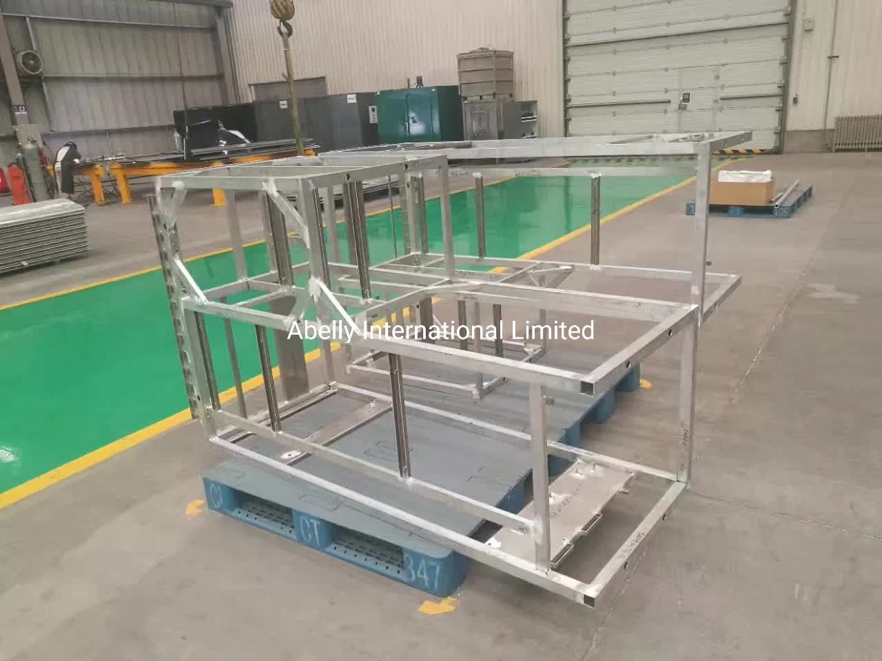 Aluminum Manual Welding Frame with Machining