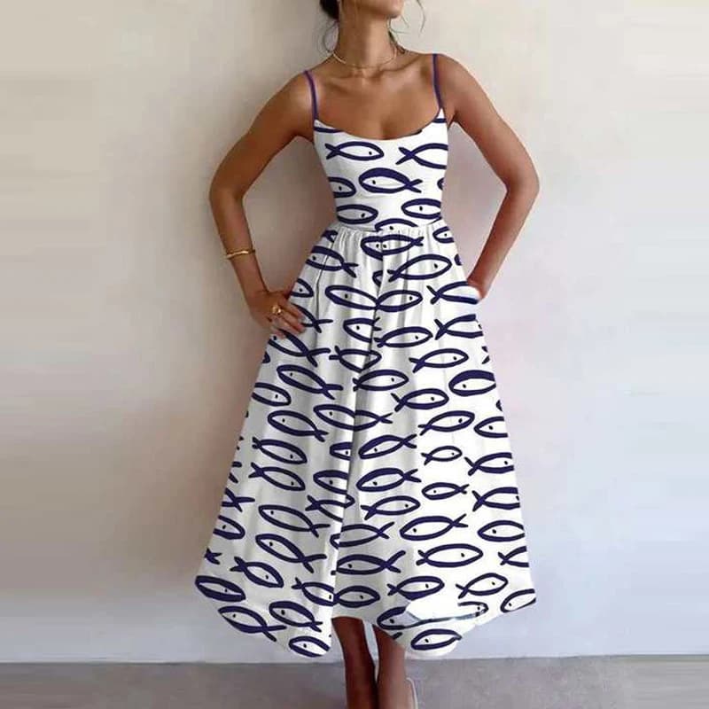 Bohemian Floral Maxi Slip Dress for Women - Stylish and Versatile