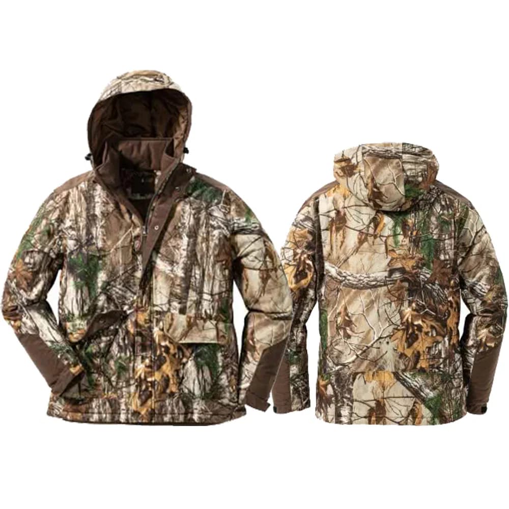 Ready Stock Custom Camouflage Outdoor Waterproof Blaze Hunting Jackets with Pockets Camping Outerwear, Mossy Oak, Real Tree, True Timber Pattern
