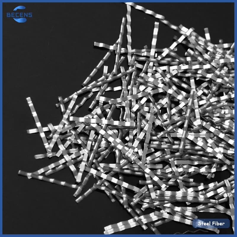 Refractory Building Materials Metallic Steel Fiber Milling Steel Fibers Mill Cut Iron Fiber Metal for Concrete