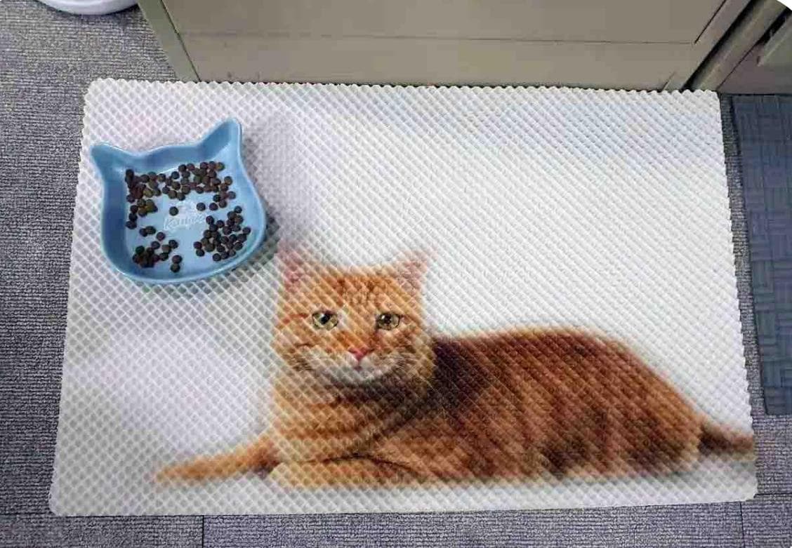 Hot-Selling Waterproof Durable Cat Litter Box Pet Falling Sand Mat PVC Leakage Proof Cat Litter Mat