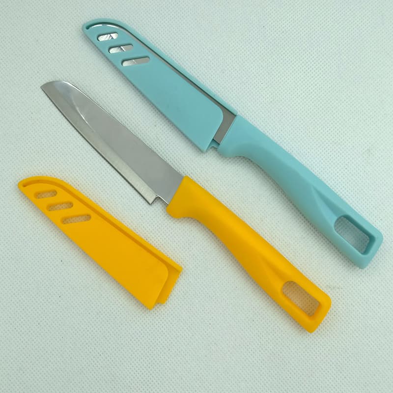 Bulk Supply Household Fruit Paring Knife, Plastic Handle Fruit Cutter for Supermarket