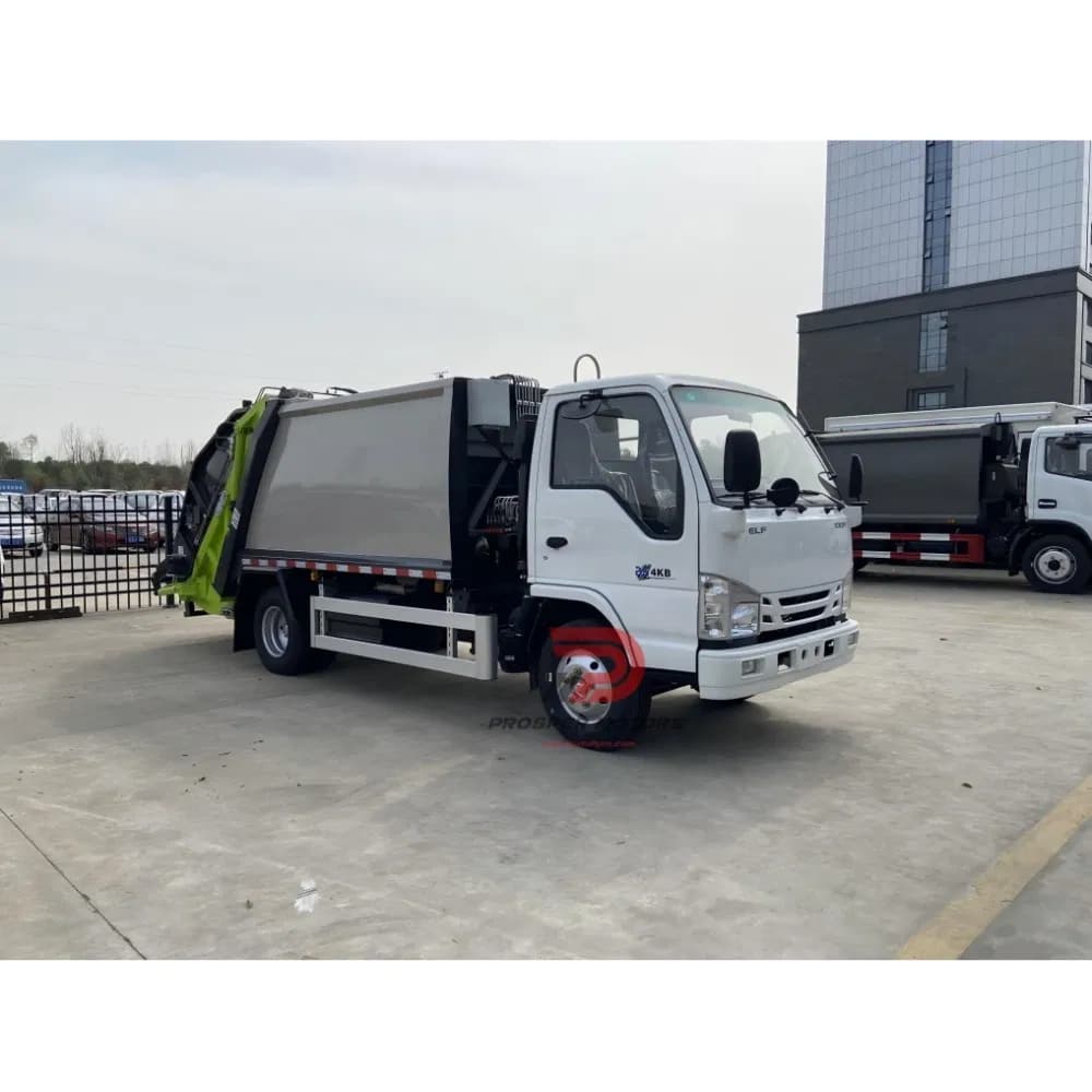 Durable Heavy-Duty Isuzu Nkr 4cbm Waste Management Garbage Truck for Sale