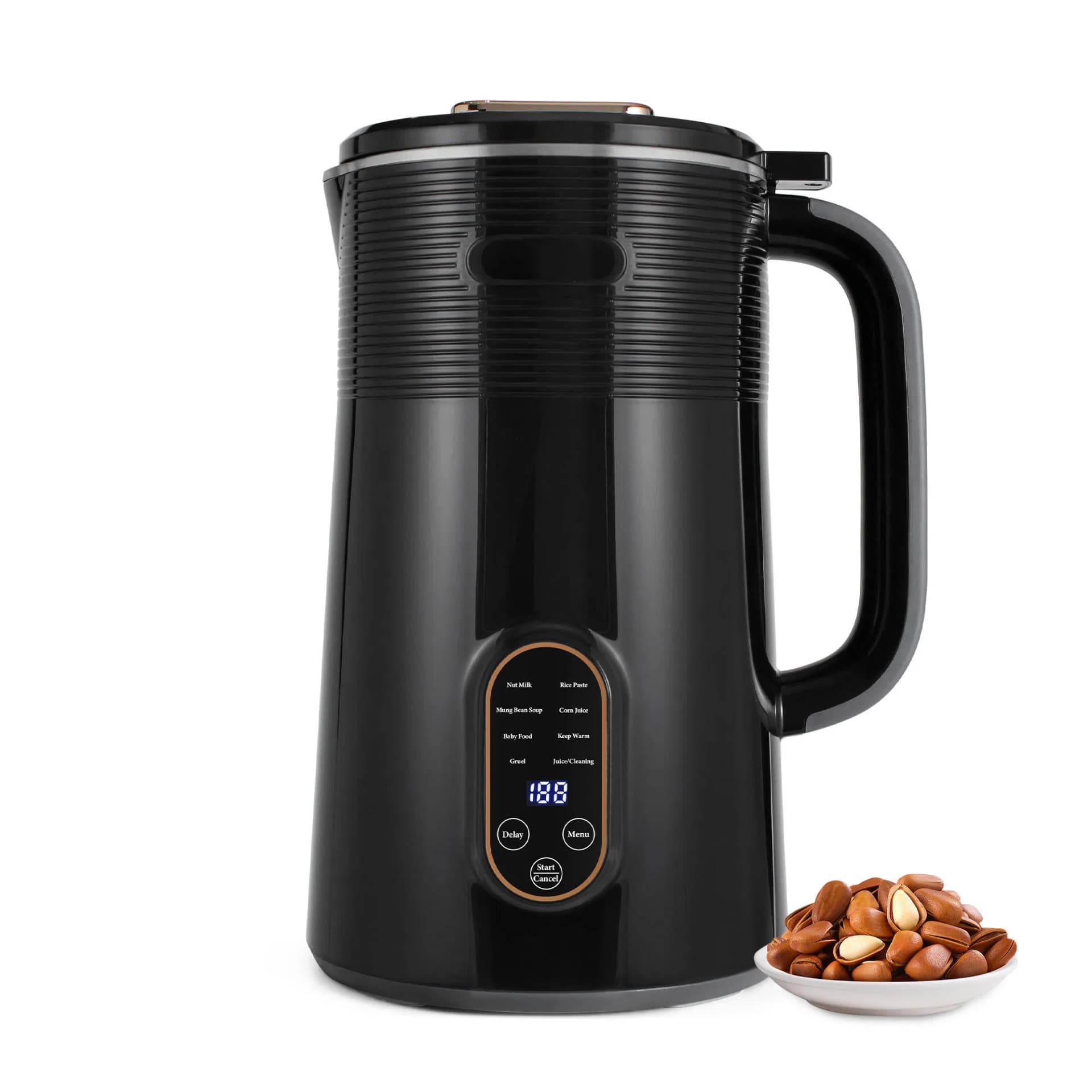 Gdor 8 in 1 Plant Based Milk Maker Machine Works Nut Milk Machine Soymilk Maker & Soup Maker Machine