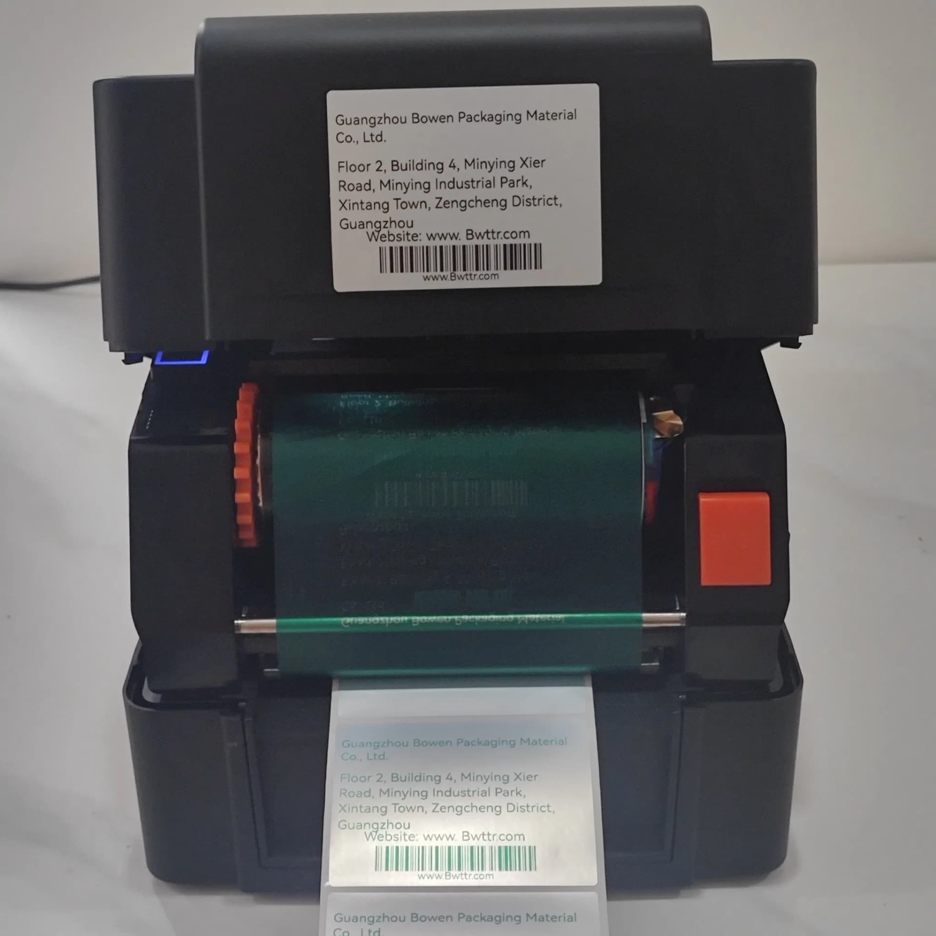 China Manufacturer 203 300 Dpi Desktop Thermal Transfer Label Printer