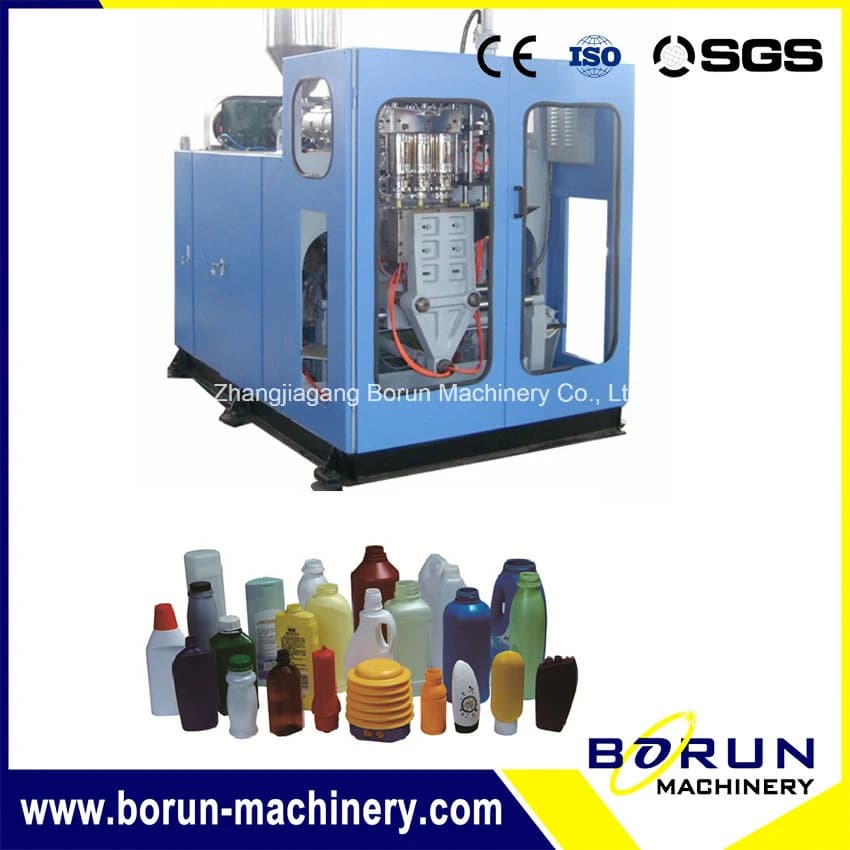 Double / Single Station Extrusion Blow Molding Machine for Plastic Bottle