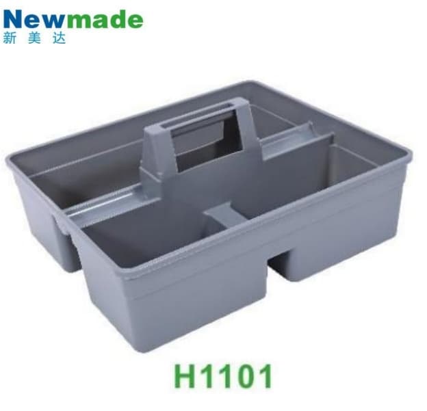 Plastic Hand Carry Tool Basket Bottle Holder Tools Storage Case H1101