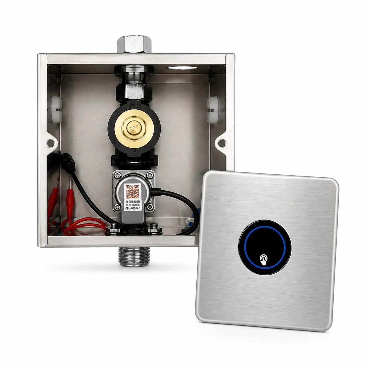 Concealed Automatic Urinal Flusher with Urinal Flush Sensor for Commercial Washrooms