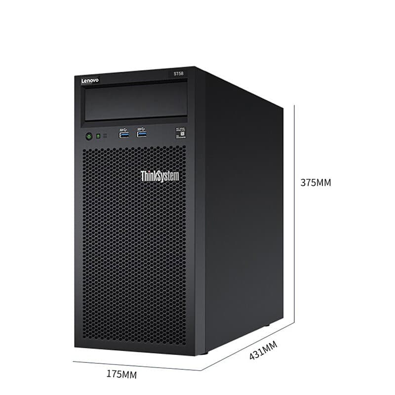 St258 for Ts560 Xe3 File ERP Tower Database Tower Thinksystem St258 Xeon E-2286g Server 5u 1*G5420 1*8g DDR4