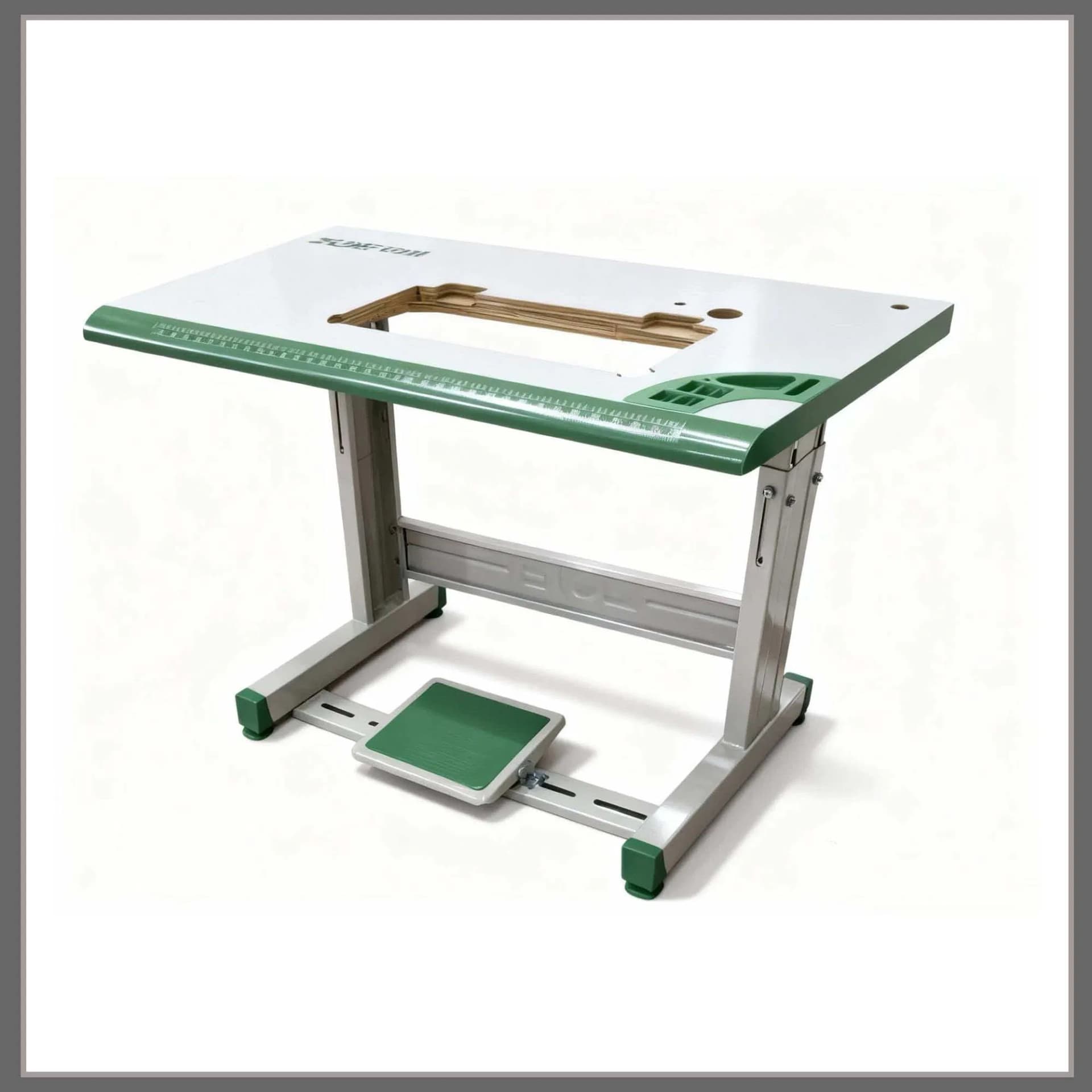 Standard 6-1d Industrial Sewing Machine Table and Heavy Duty Steel Stand