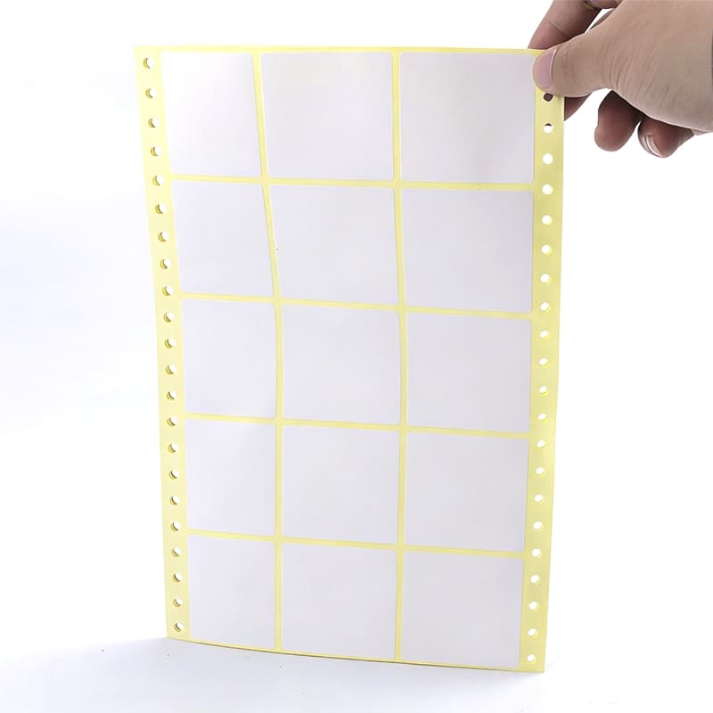Versatile Blank Self-Adhesive Label Paper for All Uses