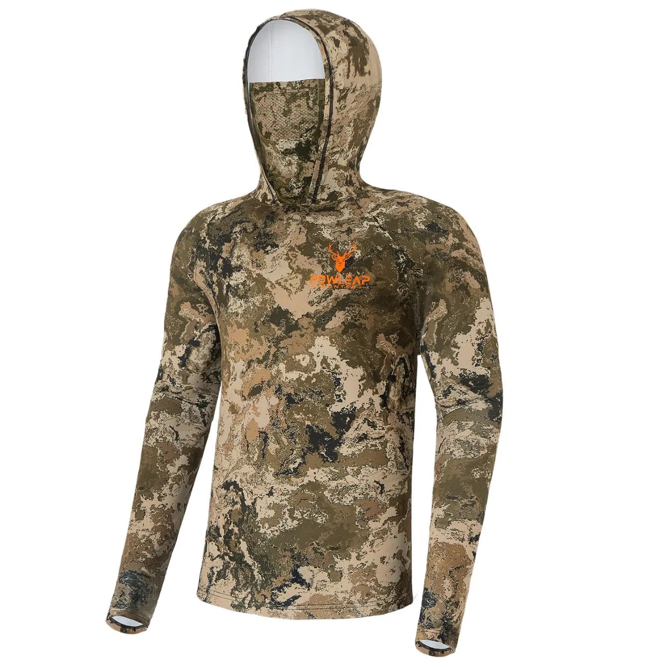 Camouflage Sun Protection Breathable Pop Custom Forest Hooded Hunting Shirts