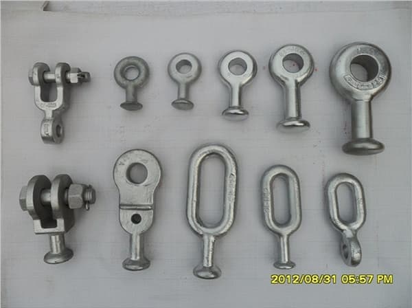 Durable Line Hardware Eye Socket Clevis for Electric Poles