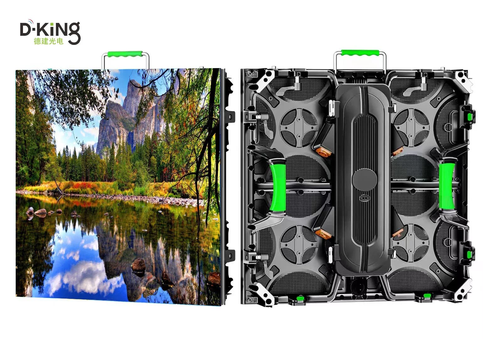 Music Festival Mobile Stage P2.976 Outdoor Rental LED Screen for Video Play