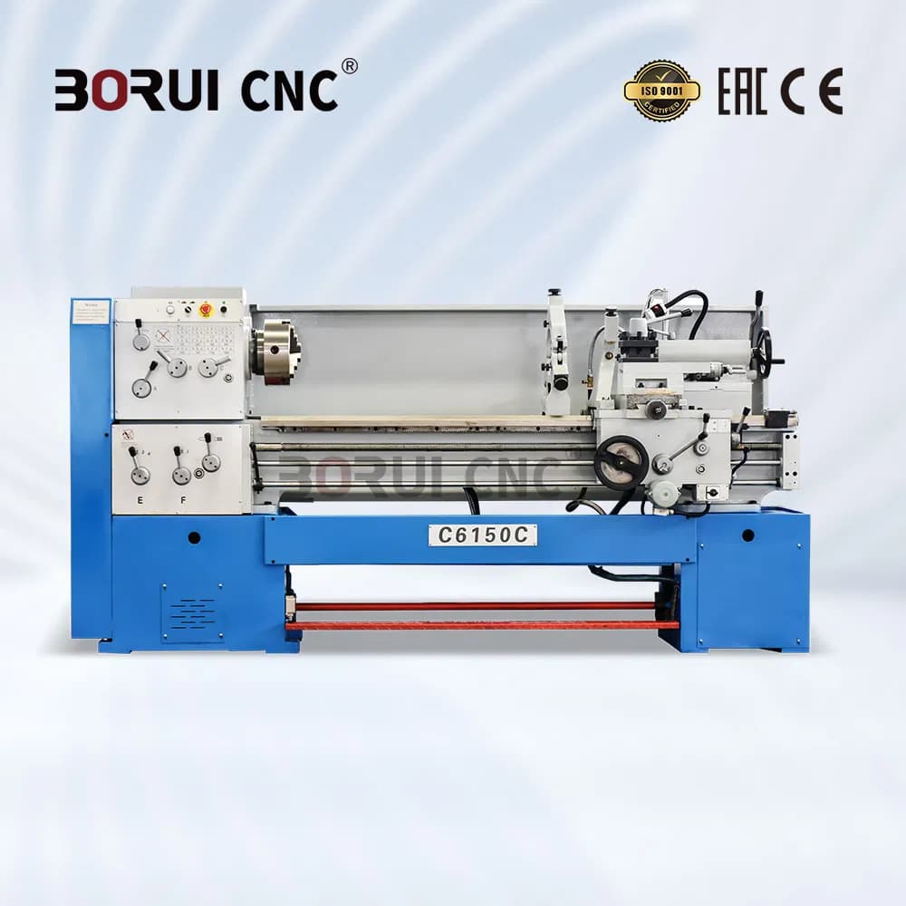 C6150c High Precision Horizontal Lathe Machine for Turning, Boring, Threading and Drilling of Shaft, Disc and Various Rotary Work Pieces