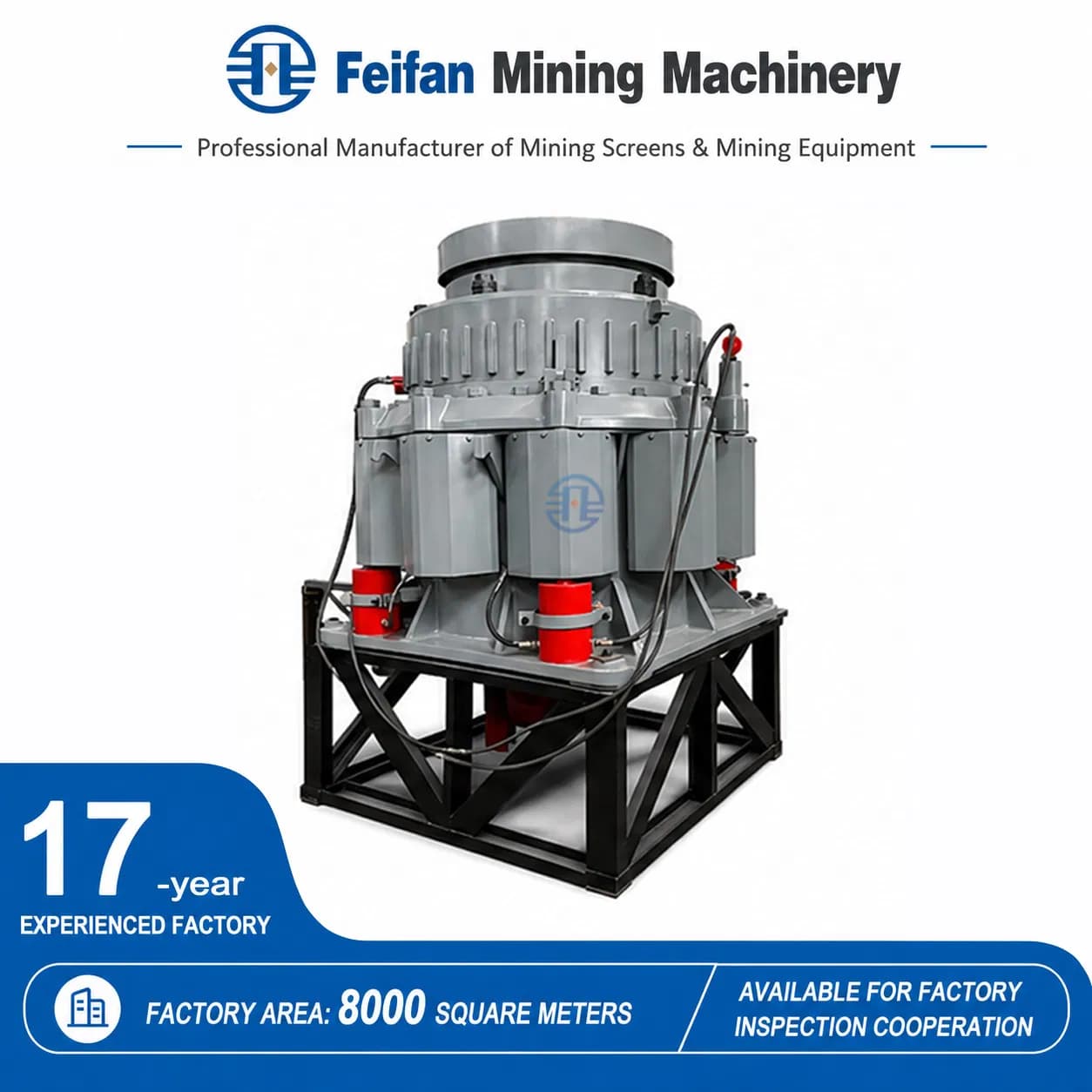 Heavy Duty Cone Crusher for Ore Processing Plant