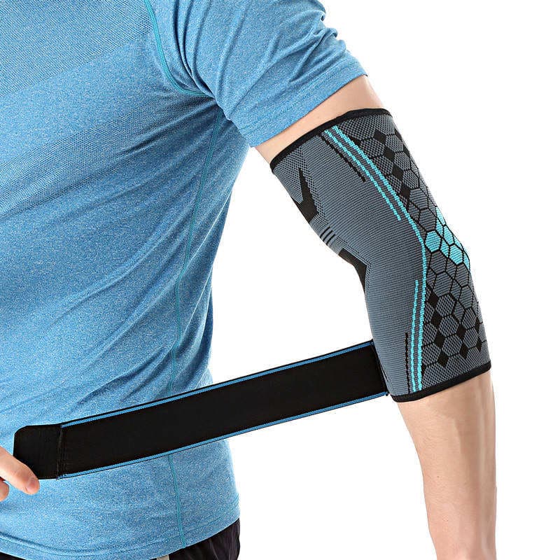 Elastic Compression Volleyball Basketball Elbow Pads Neoprene Elbow Sleeves Training Weight Lifting Fitness Elbow Support