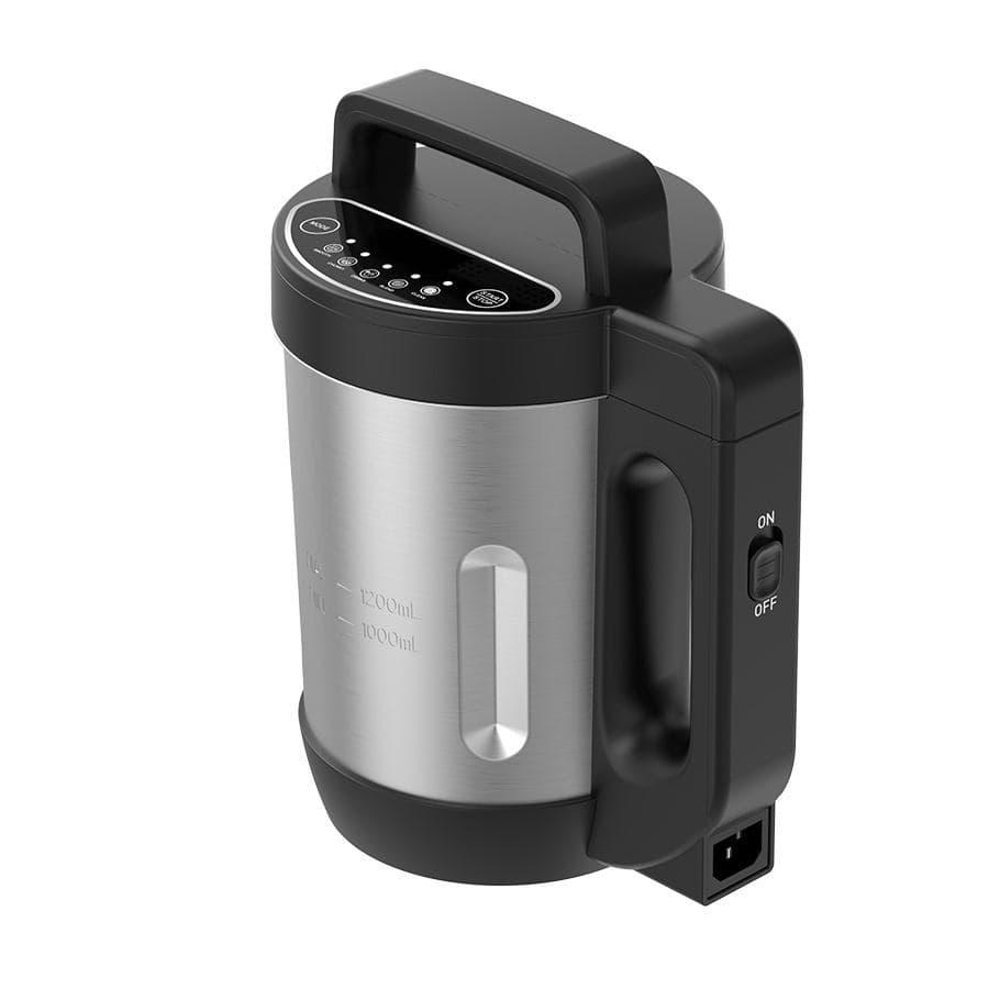 5-in-1 Multi-Function Soupmaker with LCD Control Panel, Stainless Steel Electric Soup Machine