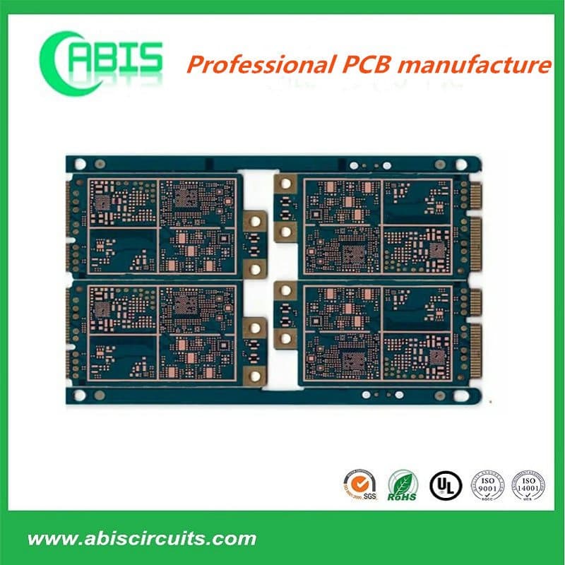 Customized Multilayer PCB Board with Gold Finger Electronic Circuit Board Printed Circuit Board Factory