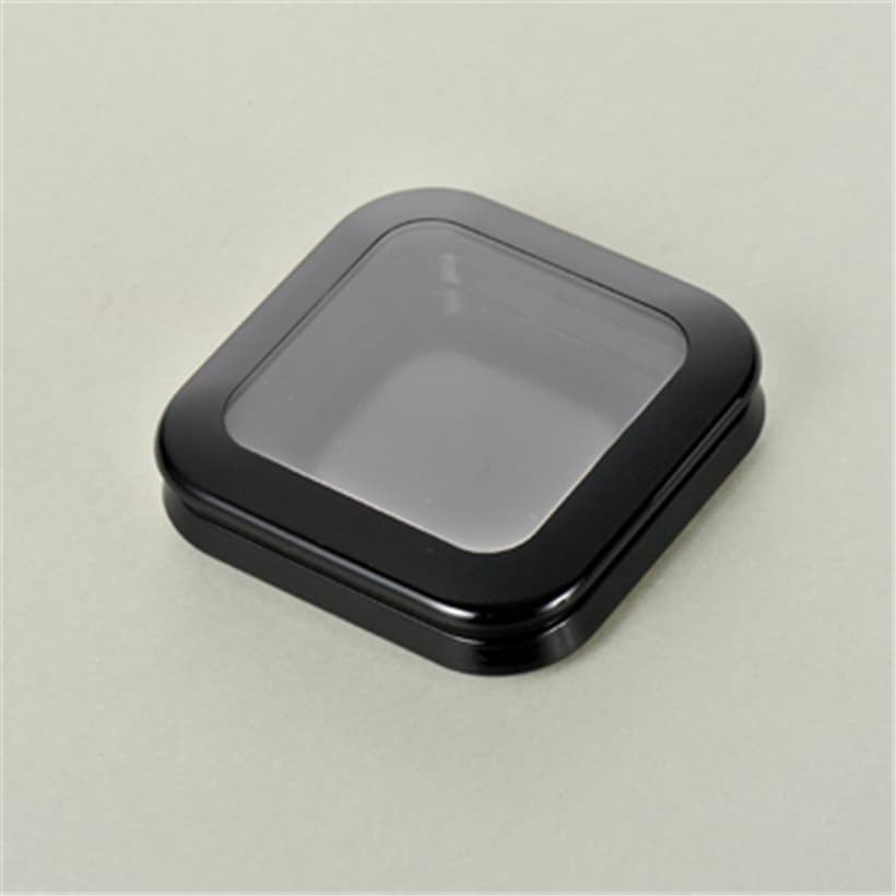 Hot Sale Unique Shape Portable 1 Color Plastic Eyeshadow Blush Palette Cosmetics Packaging Empty Box