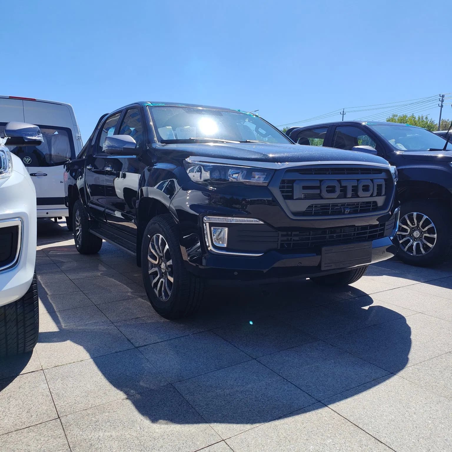 Automatic New Left Hand Drive Euro3 Foton G7 Tunland 4*4 Diesel Pickup Truck