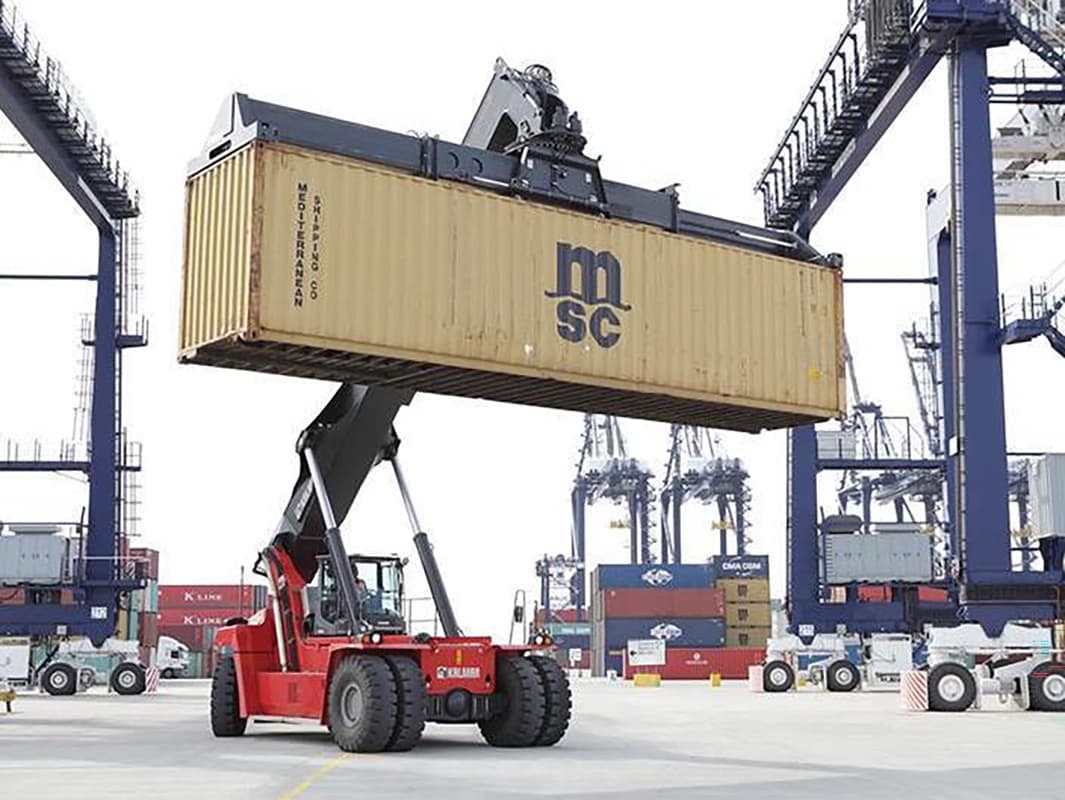 Kalmar Reach Stacker Super Gloria Reachstacker 45 Ton Reach Stackers Factory Price